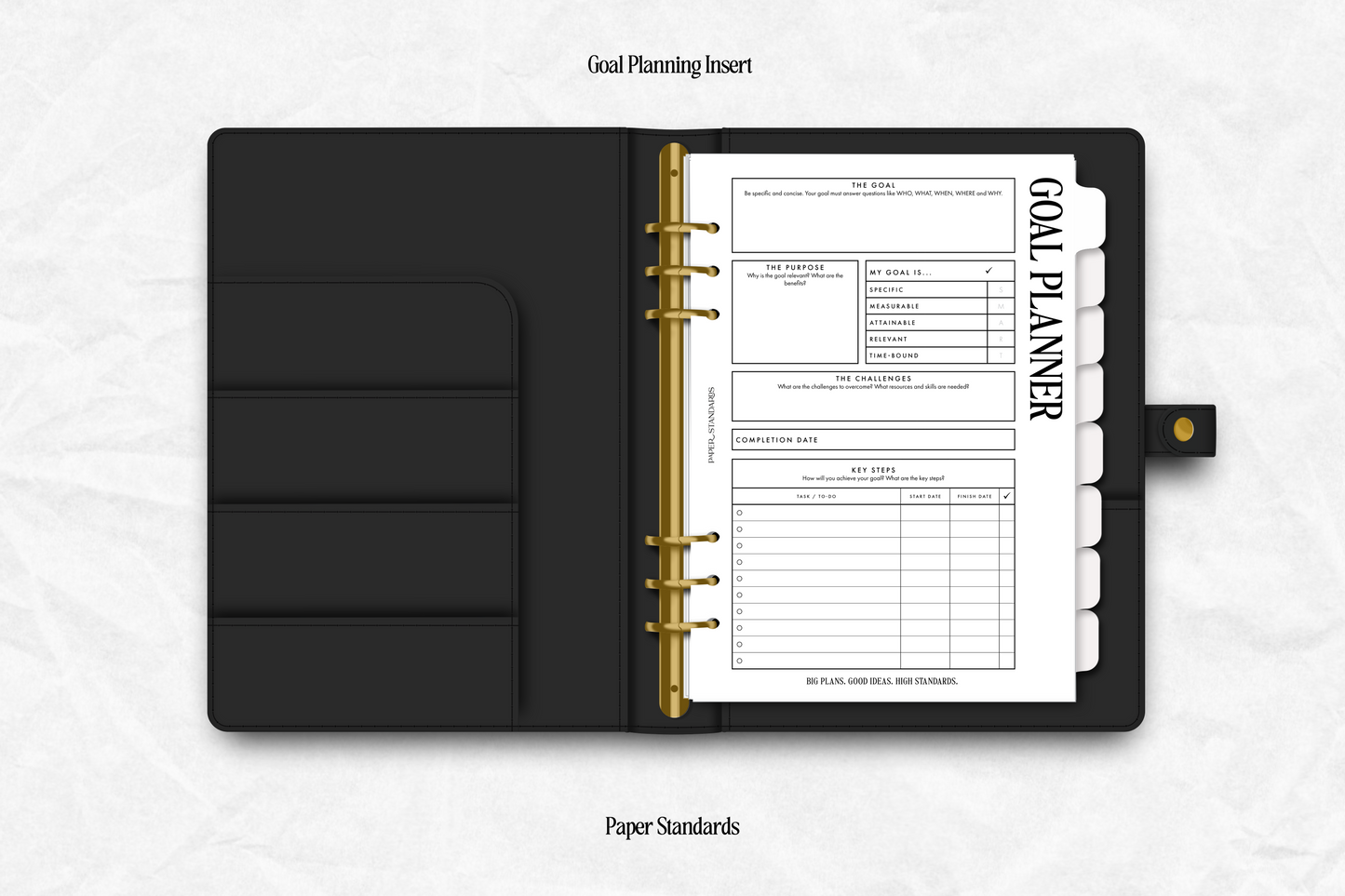 Goal Planning Insert
