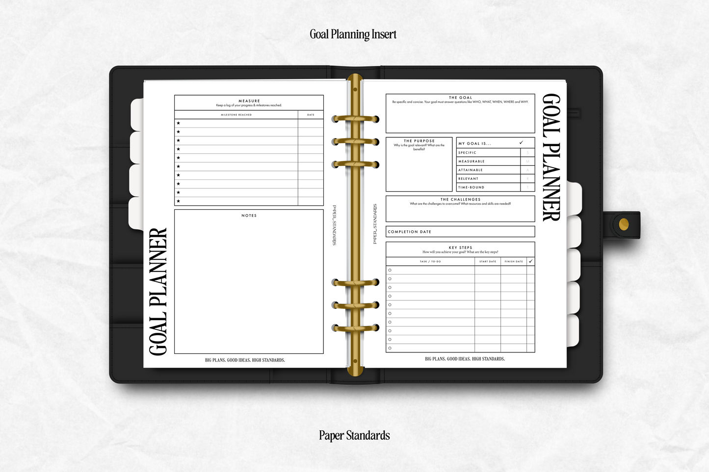 Goal Planning Insert