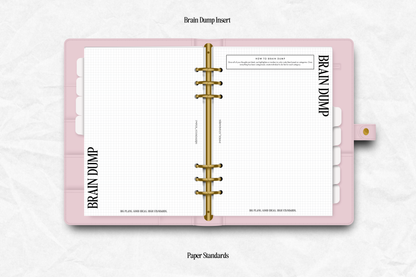 Brain Dump Insert