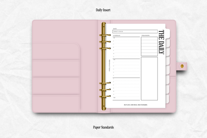 Daily Undated Insert