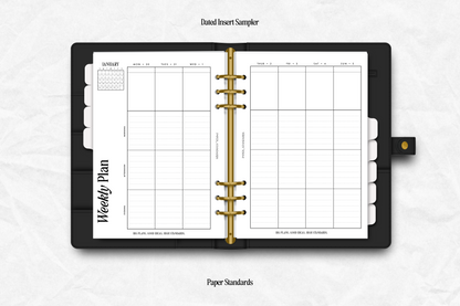 Dated Insert Sampler 2025