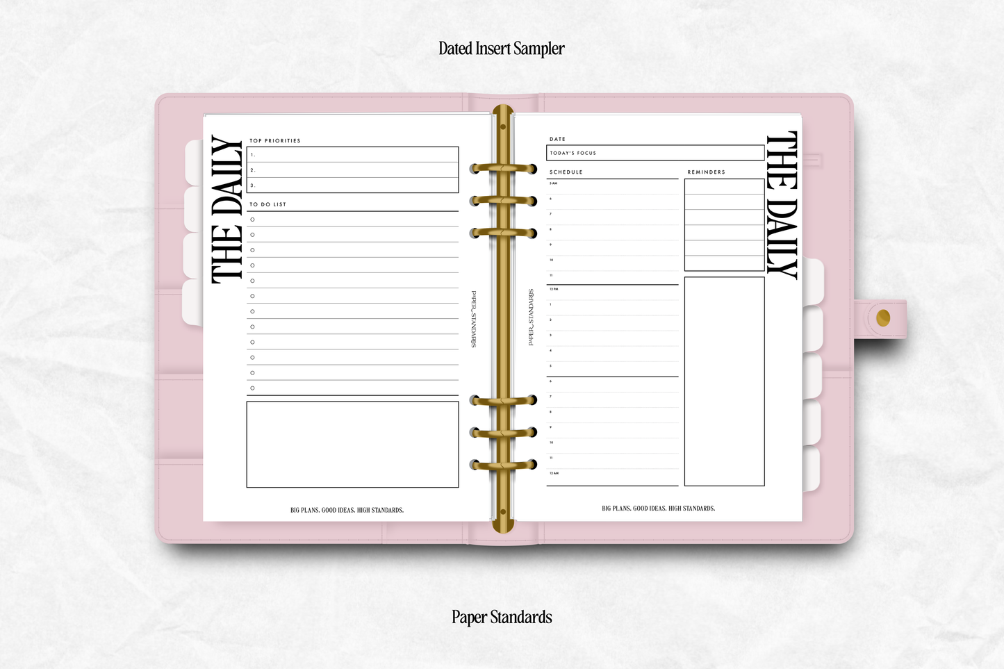 2026 Dated Insert Sampler