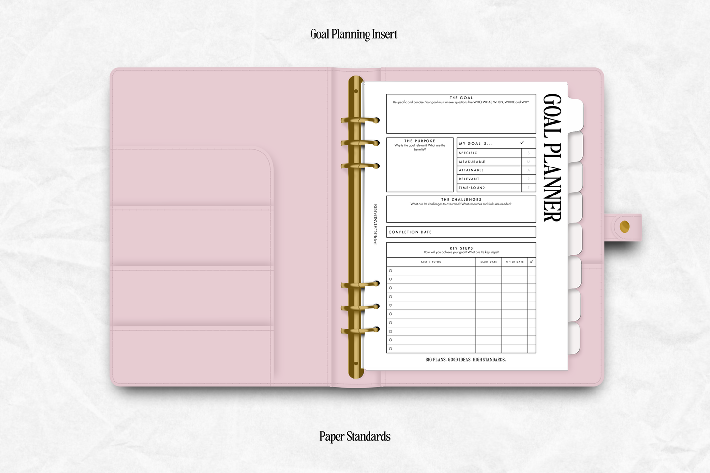 Goal Planning Insert