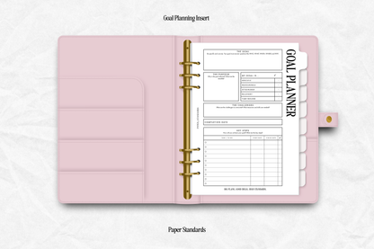 Goal Planning Insert