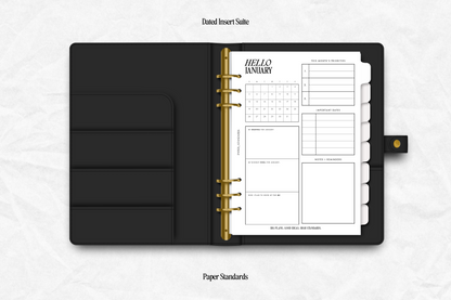 Dated Insert Suite 2025 | Monthly + Quarterly + Yearly