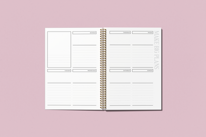 Undated Weekly Planner