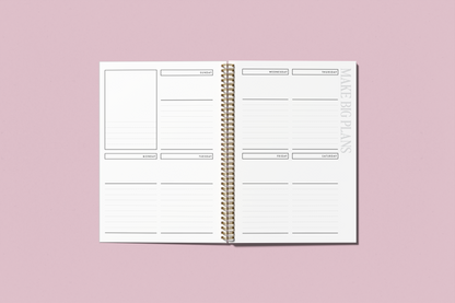 Undated Weekly Planner