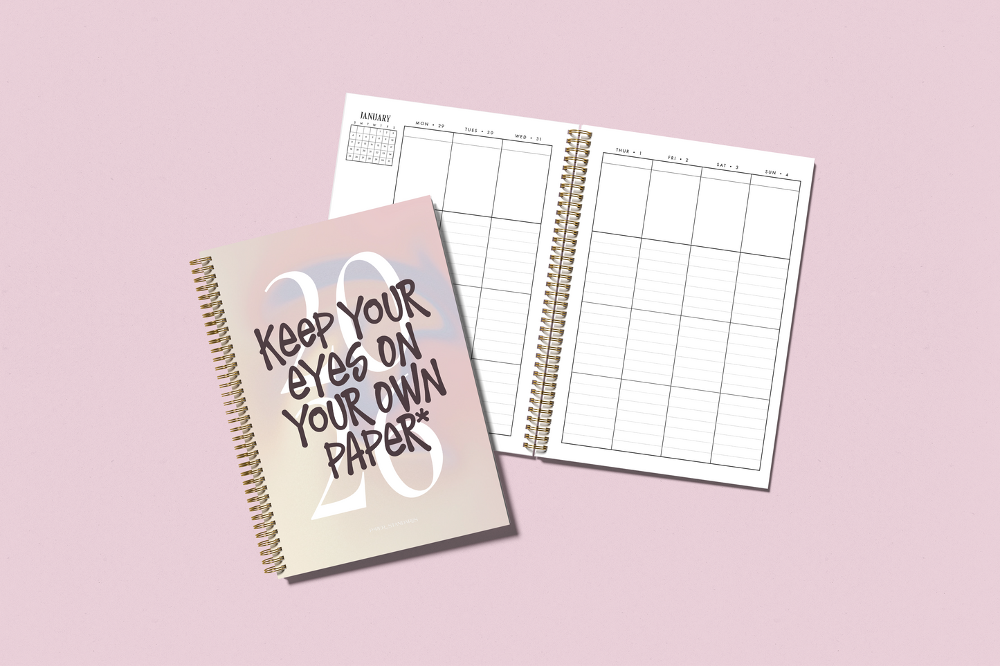 2026 Signature Weekly Compact Planner